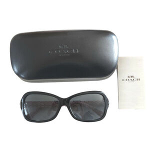 COACH NEW Women's Black & Pink Ciara Sunglasses One Size